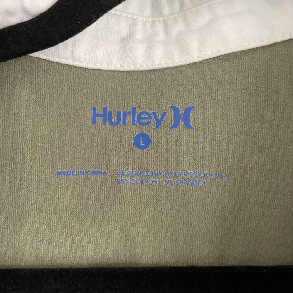 Hurley Womens Tank Dress Size Large Sleeveless Collared Cherries Logo Stretch - Picture 4 of 9